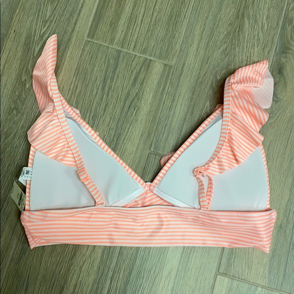 Aerie ruffle triangle bikini top - Picture 2 of 7